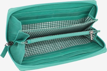 GREENBURRY Wallet 'Tumble Nappa' in Green