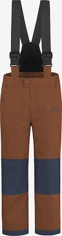 normani Regular Athletic Pants 'Salcha' in Brown: front