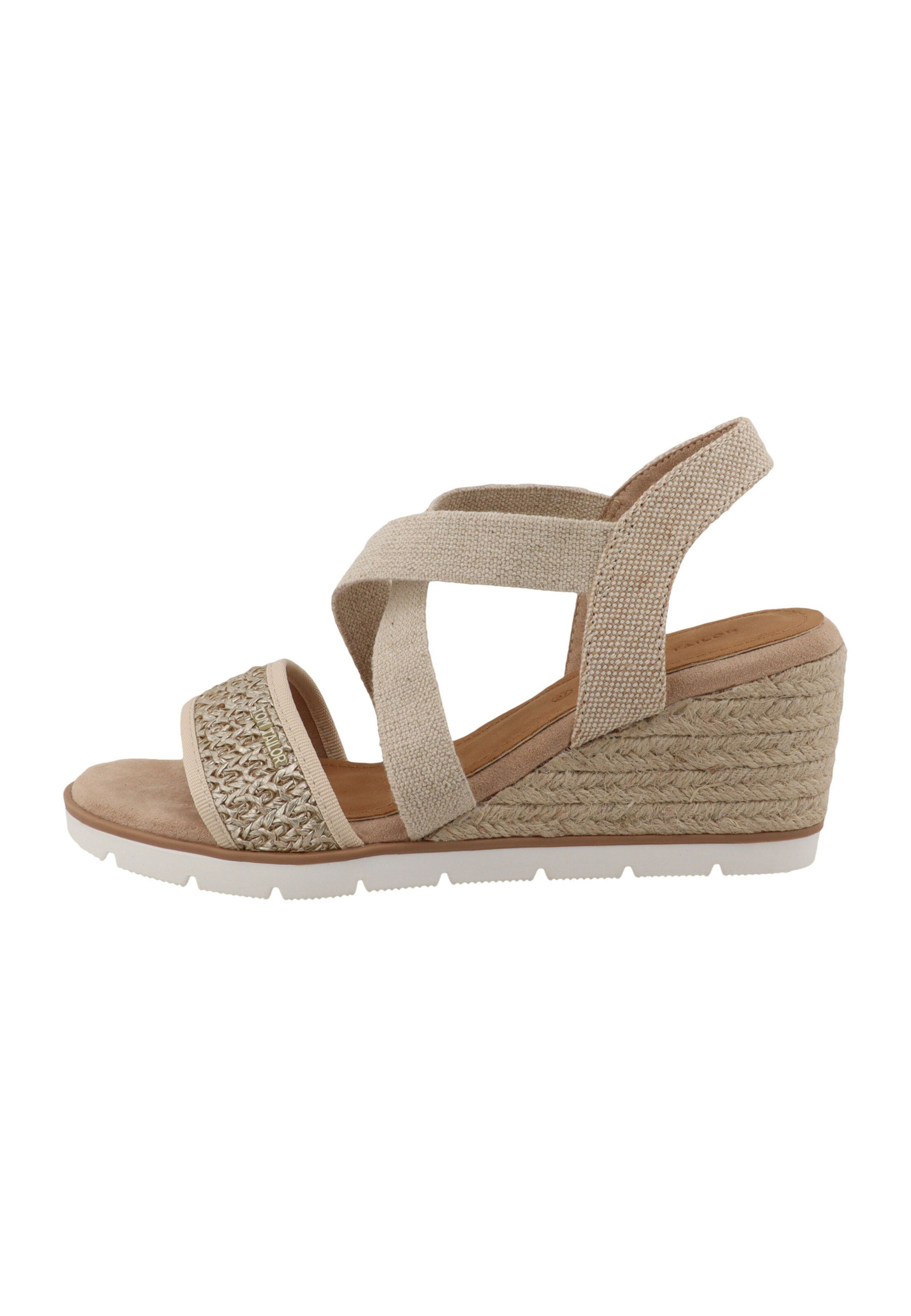 TOM TAILOR Sandály – béžová