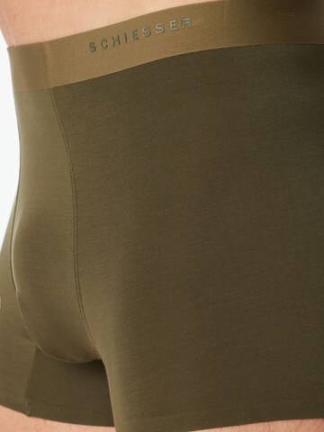 SCHIESSER Boxer shorts ' Modern Bonded ' in Green