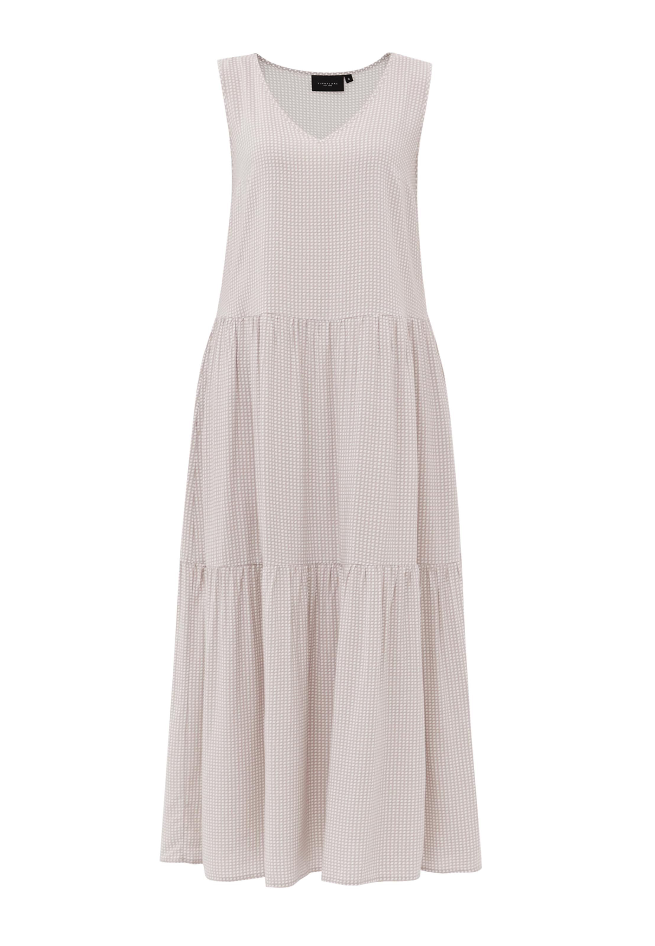 Finn Flare Summer Dress 'Print' in Beige: front