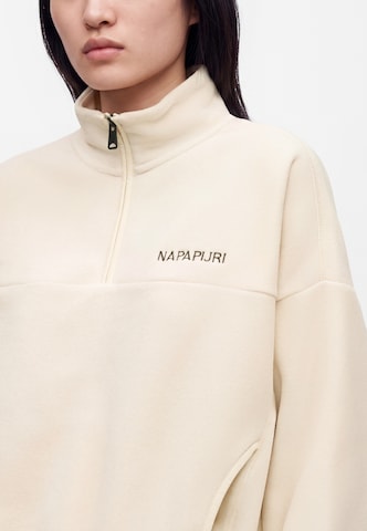 NAPAPIJRI - Jersey 'T-AKSU' en beige