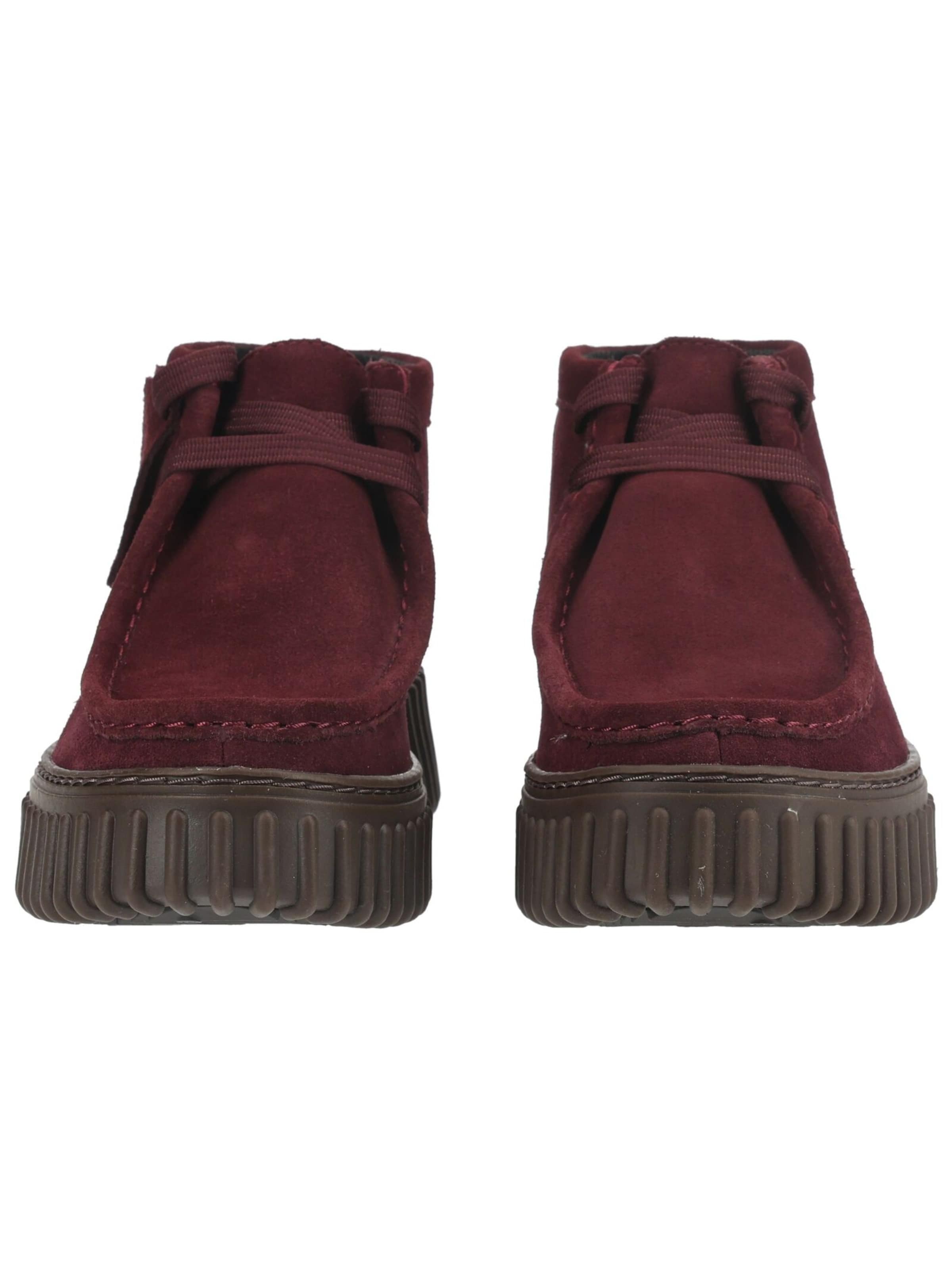 CLARKS Lace-up bootie in Red