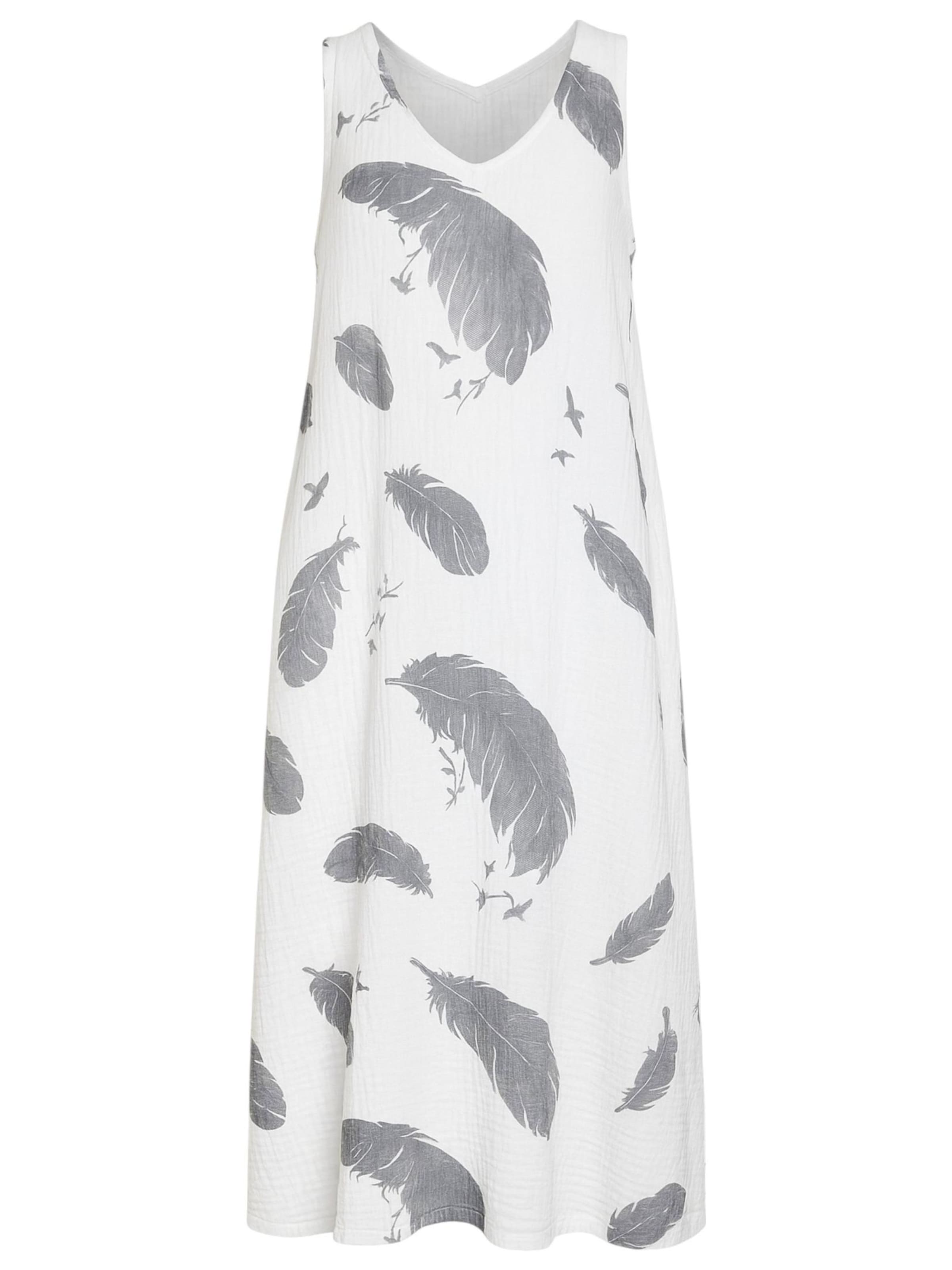 WENOR Strandjurk 'ZELMA' in Grijs: voorkant
