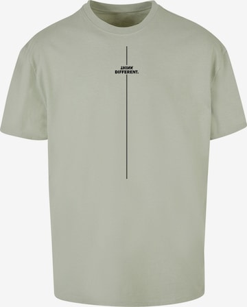 T-Shirt 'Think Different' Merchcode en vert : devant