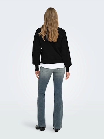 ONLY Mikina 'ONLCamela Brooke' - Čierna