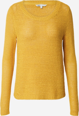 ONLY Sweater 'ONLGeena' in Yellow: front