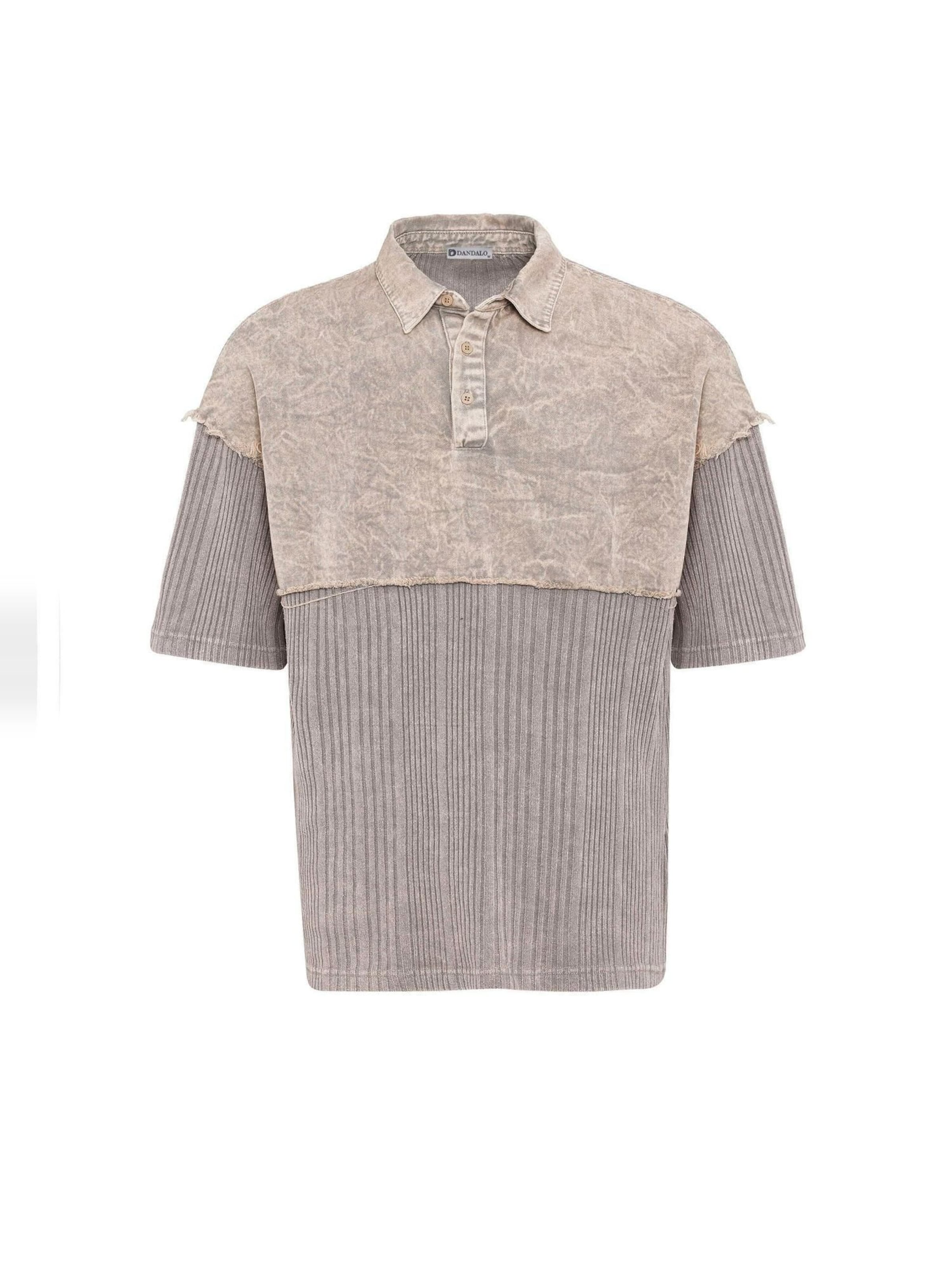 Dandalo - Camiseta en beige: frente