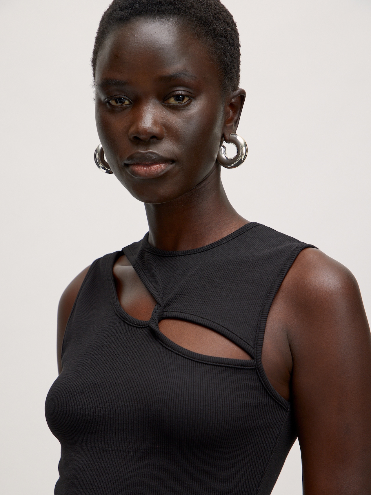 EDITED Produkte Top 'Georgia' schwarz