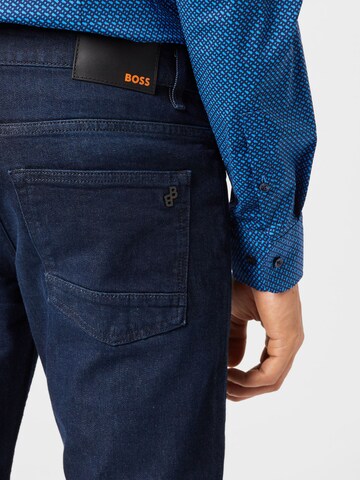 Slimfit Jeans 'Delaware' di BOSS in blu