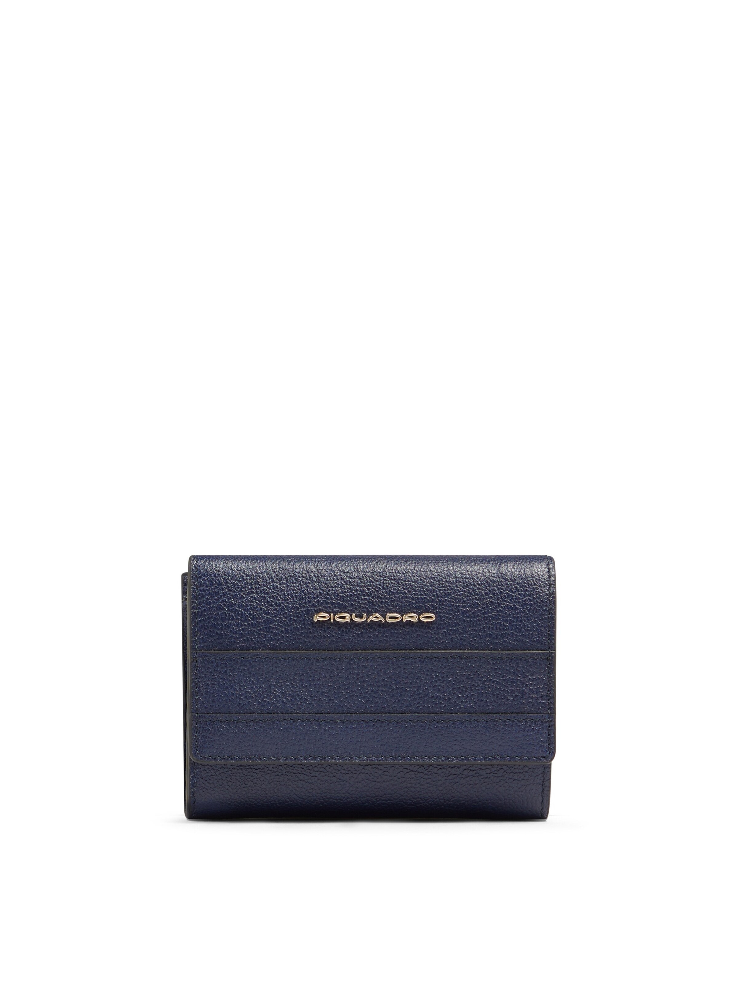 Piquadro Wallet in Blue: front