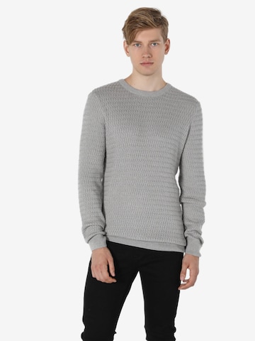 Pull-over Colin's en gris : devant