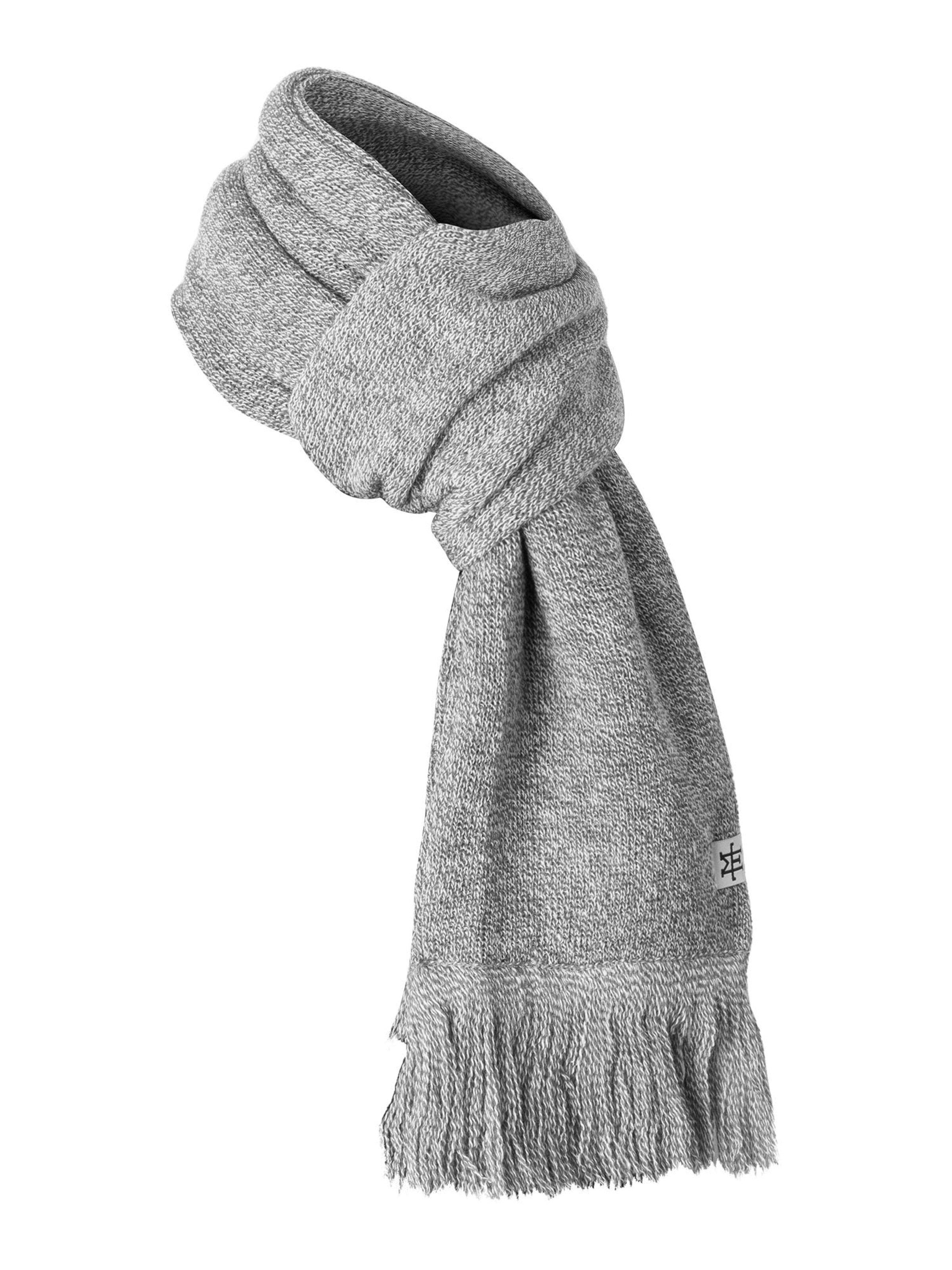 Manufaktur13 Scarf 'Fringe' in Grey