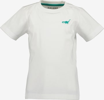 T-Shirt BLUE SEVEN en blanc : devant