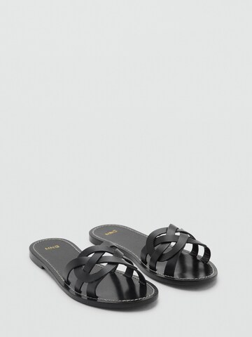 Mule 'NUDI' MANGO en noir