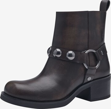 Bottines TAMARIS en marron : devant