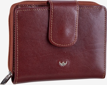 GOLDEN HEAD Wallet 'Colorado' in Brown: front