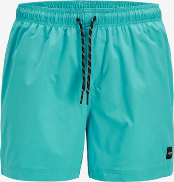 JACK & JONES - Bermudas 'JPSTMaui' en verde: frente