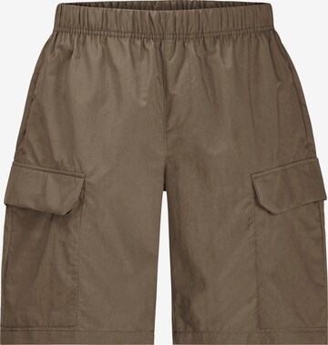 JACK WOLFSKIN Regular Workout Pants in Brown: front