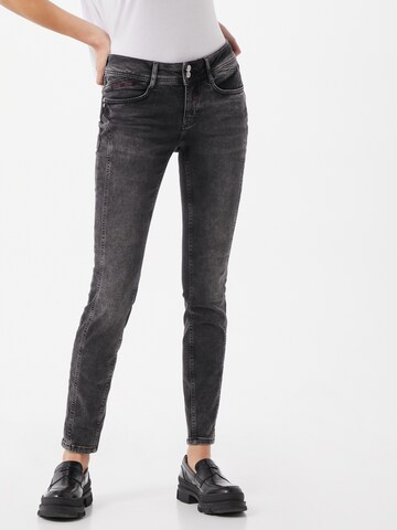 STREET ONE Slimfit Jeans in Grau: predná strana