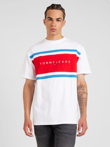 Tommy Jeans T-Shirt in Weiß: Vorderseite