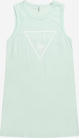 GUESS - Vestido en verde: frente