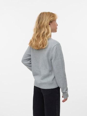 Pull-over 'VMDoffyshine' Vero Moda Girl en gris