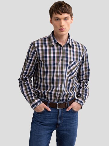 BIG STAR Regular fit Overhemd in Blauw: voorkant