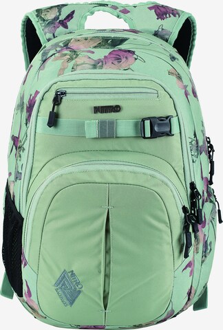 NitroBags Backpack 'Chase' in Green: front