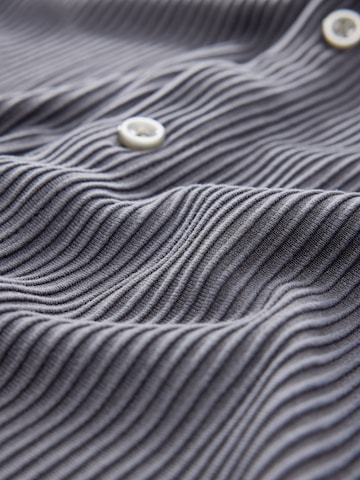 Next Regular fit Button Up Shirt in Grey