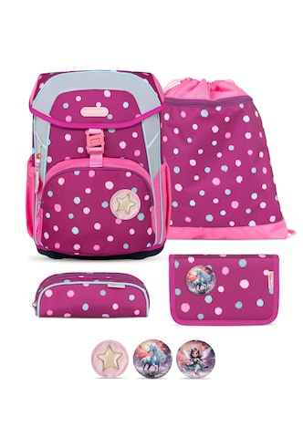 Belmil Backpack in Pink: front
