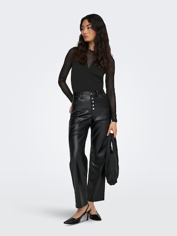 ONLY Shirt in Schwarz