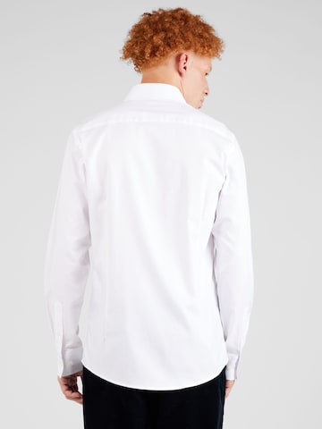 Bruun & Stengade Regular Fit Hemd 'Miles' in Weiß