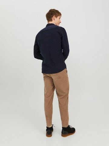 JACK & JONES Slim Fit Hemd in Blau