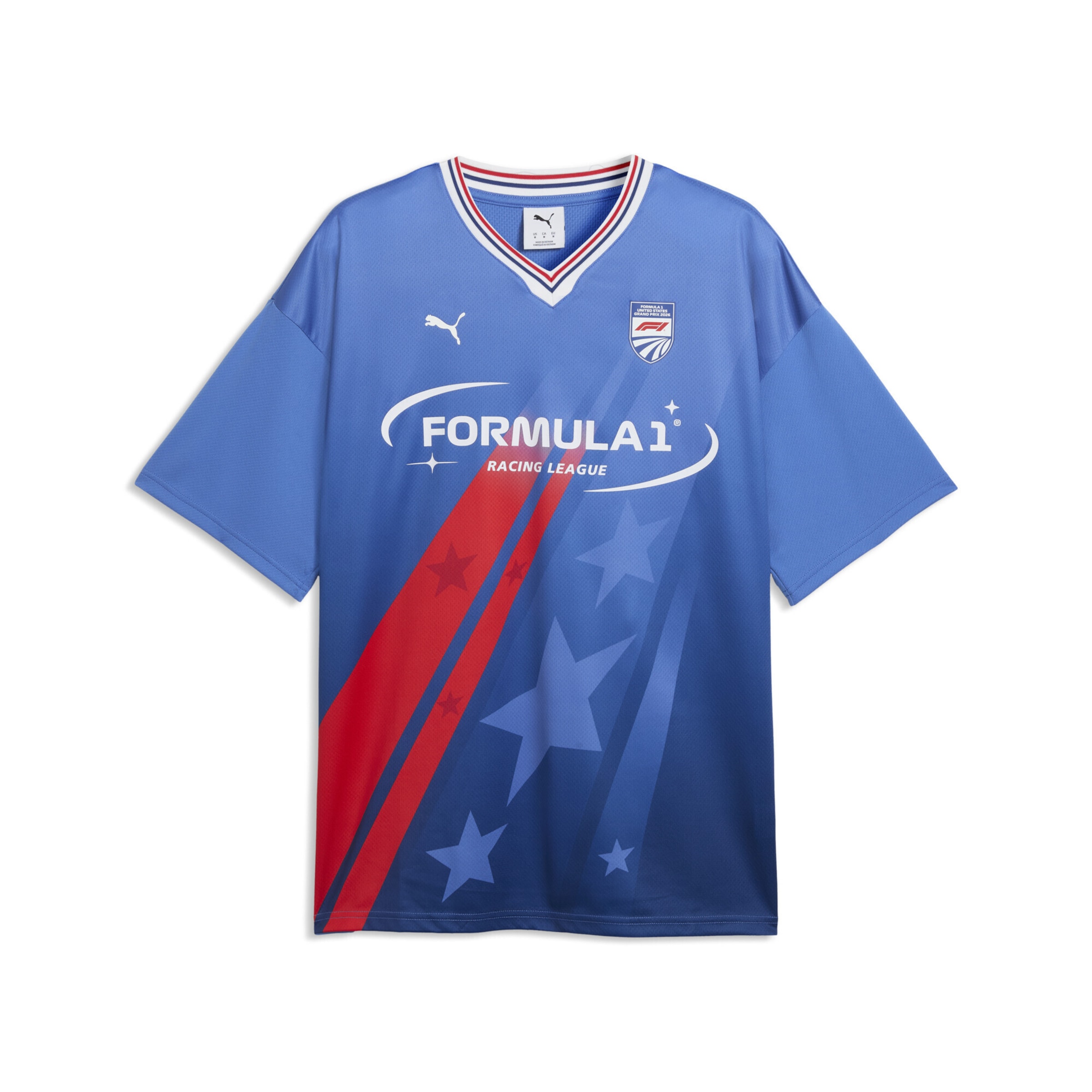 Maillot 'F1® Austin Relaxed' PUMA en bleu : devant