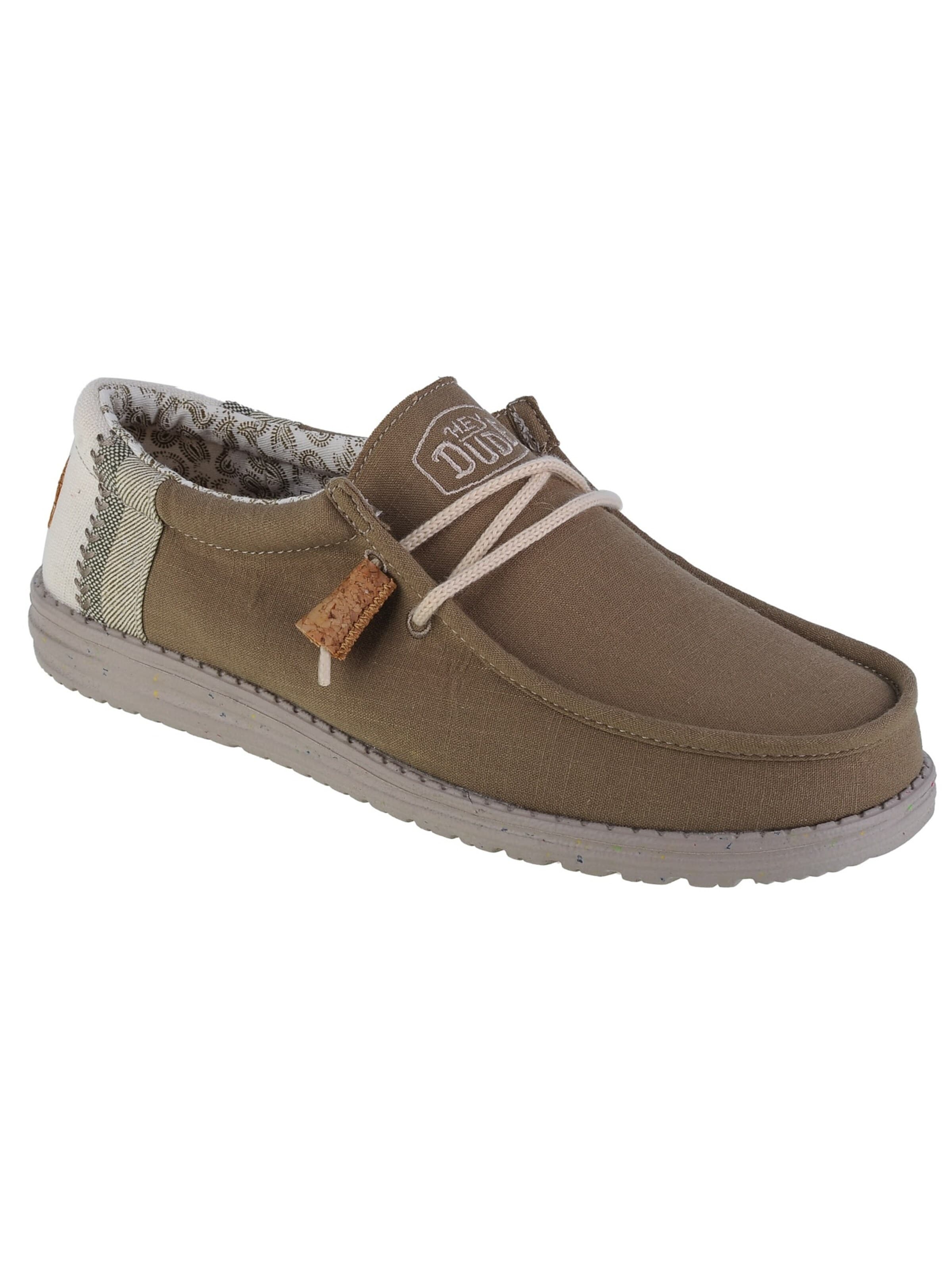 HEY DUDE Moccasin 'Hey Dude Wally Break Stitch' in Green: front