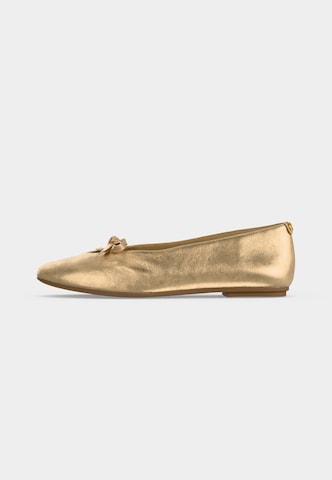 Ballerina di MICHAEL Michael Kors in marrone: frontale