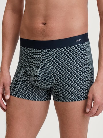CALIDA Boxershorts 'Cotton Code Design'‌ in Grün