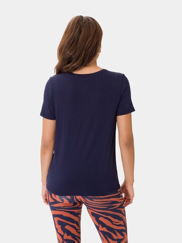 T-shirt 'Daisy' Les Lunes en bleu