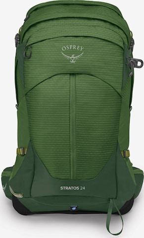 Osprey Sports Backpack in Green: front