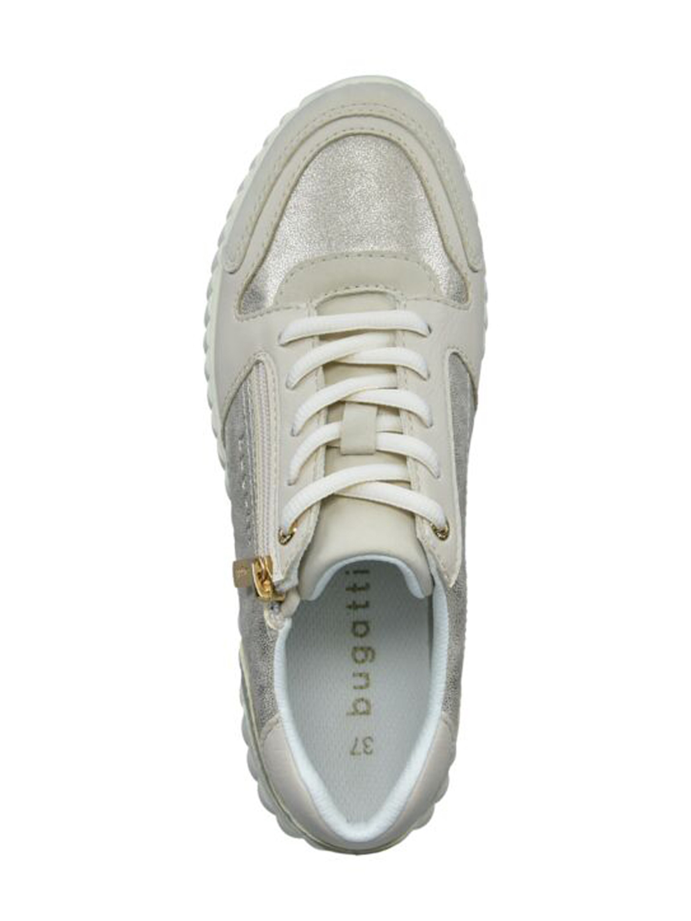 bugatti Sneakers laag in Beige