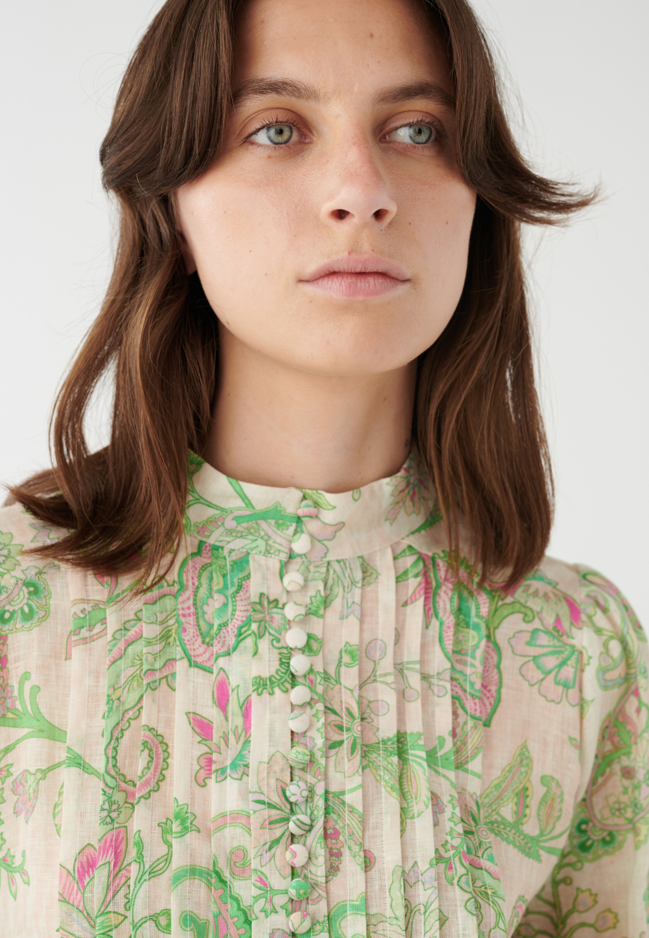 Dea Kudibal Bluzka 'Alaima' w kolorze zielony