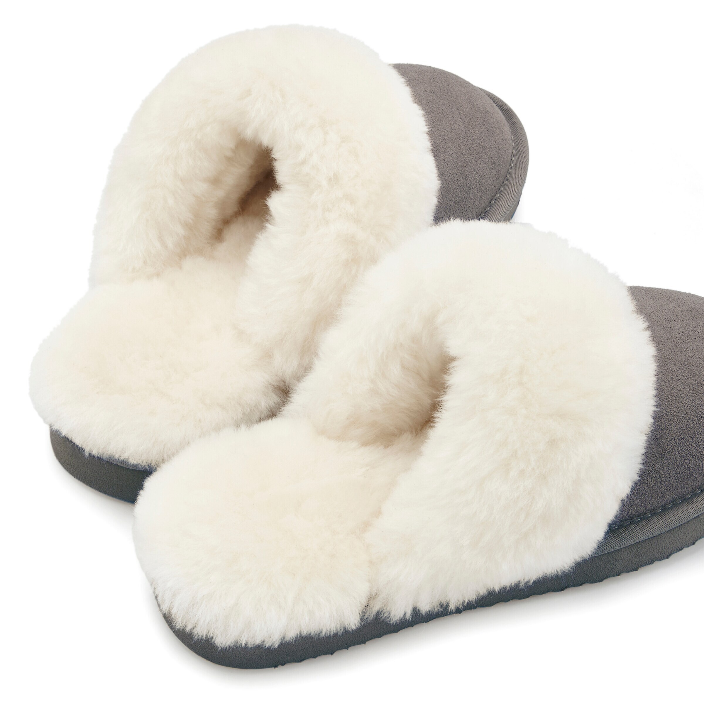 VIVANCE Slippers in Grey