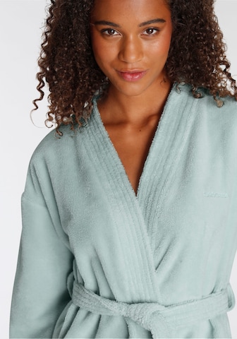 LASCANA Short Bathrobe in Green