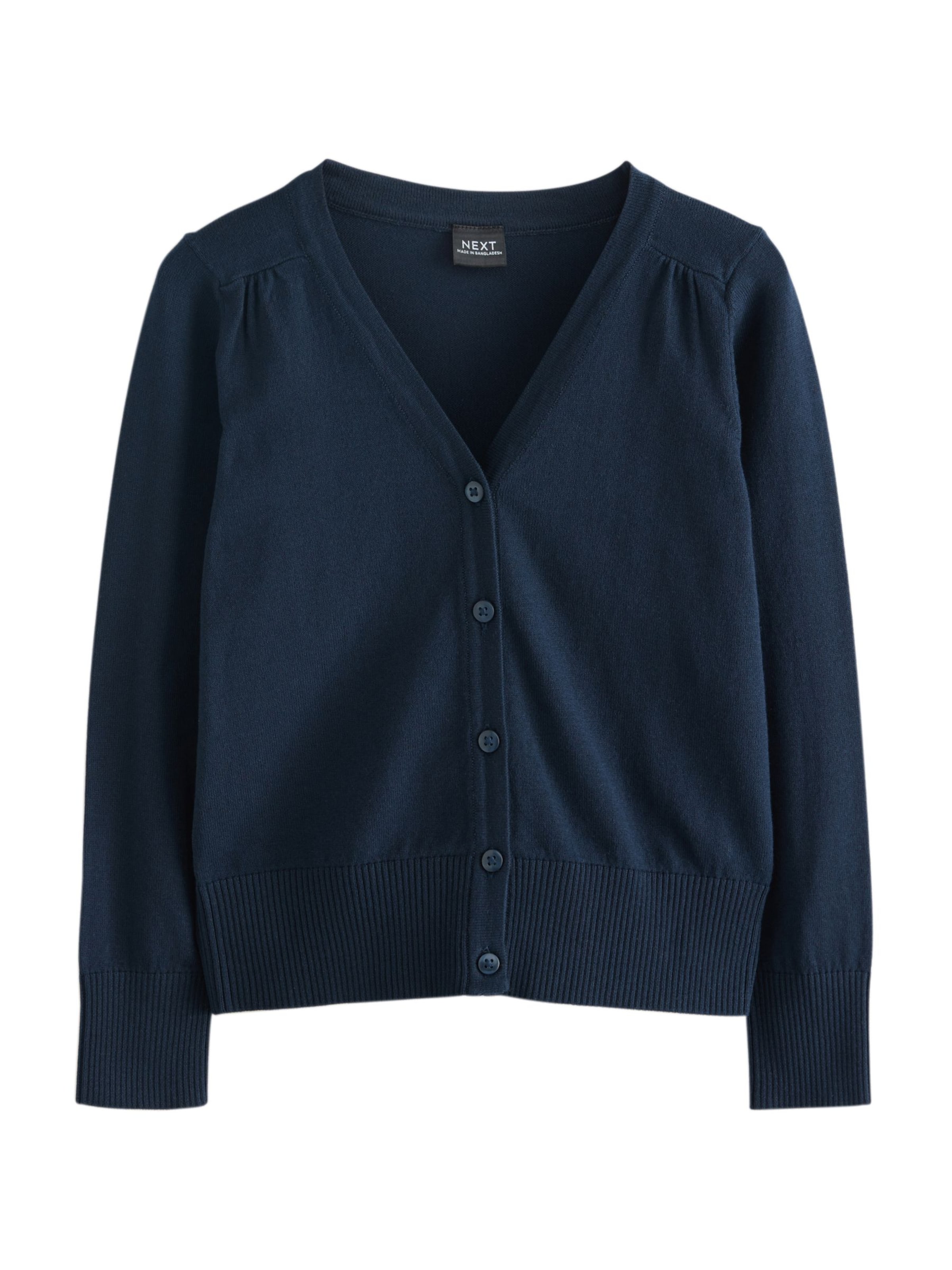 Next Gebreid vest in Blauw