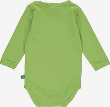 Tutina / body per bambino 'Langarm' di Fred's World by GREEN COTTON in verde