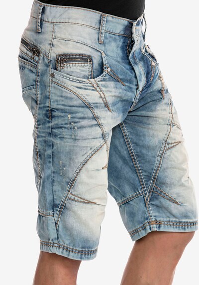 CIPO & BAXX Jeans in Blue / White, Item view