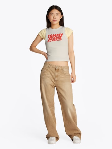 Top di Tommy Jeans in bianco