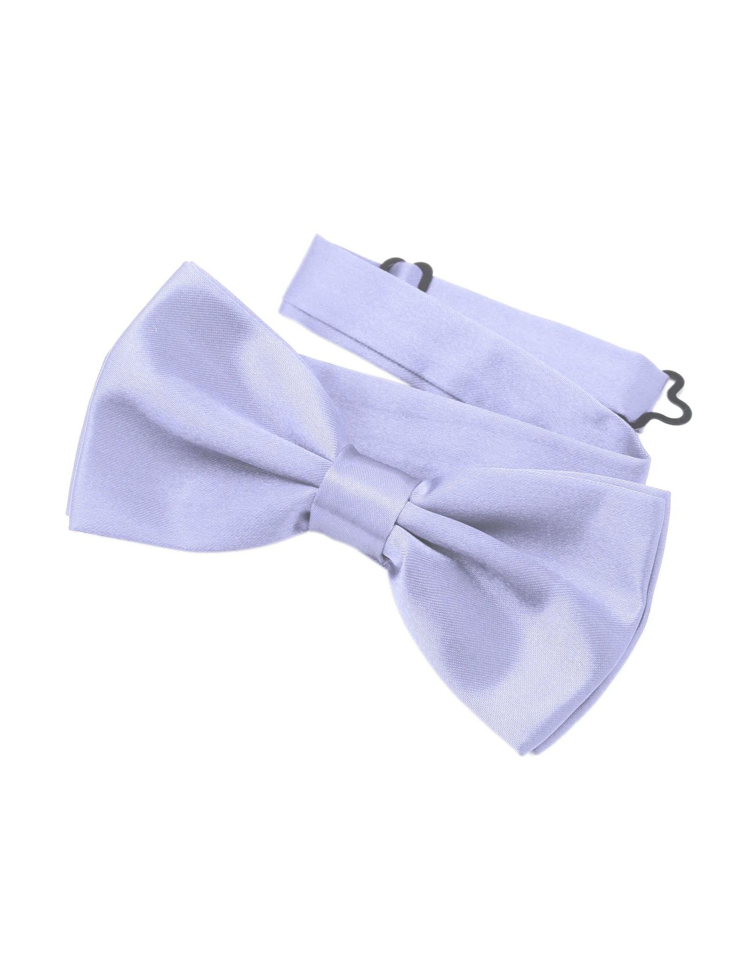 DonDon Bow Tie 'DonDon Edle nachtblaue Fliege Schleife mit Haken - bereits gebunden und verstellbar' in One size in Lilac, Item view