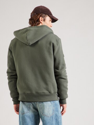 Giacca di felpa di Superdry in verde